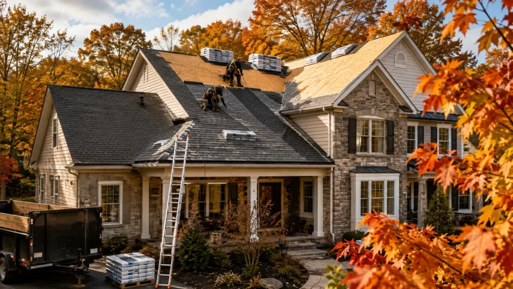 Why Fall Is the Best Time to Replace Your Roof in Bucks County — And How to Get Ahead of the Rush