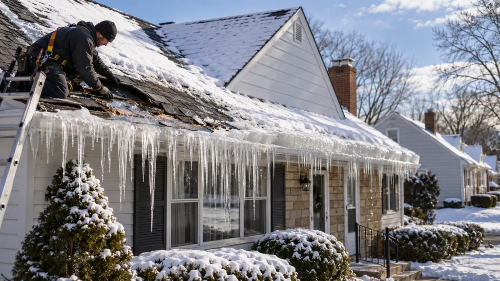Ice Dams Almost Destroyed This Levittown Home. Here’s What Was Actually Wrong With the Roof